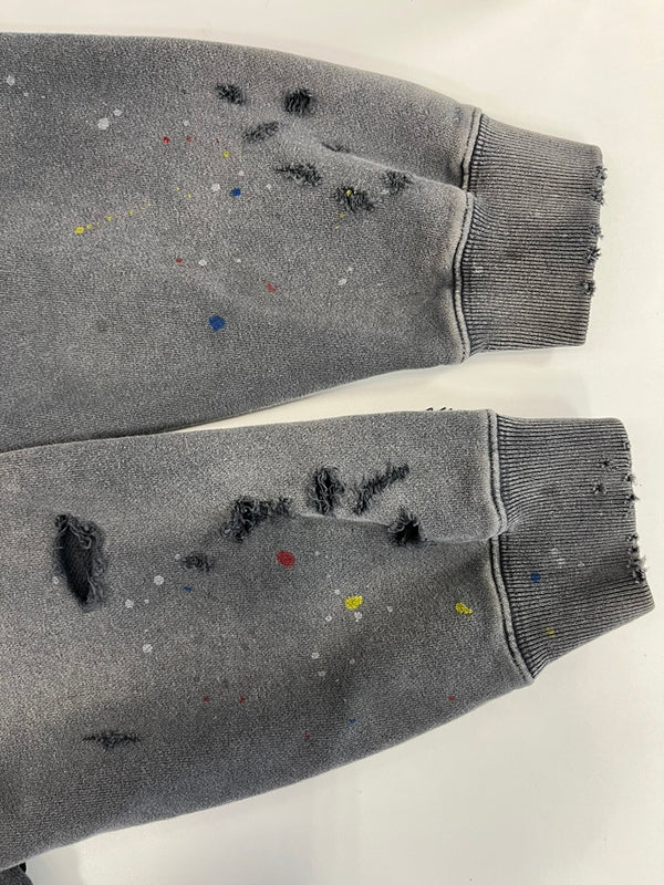 ネイバーフッド NEIGHBORHOOD avage Sweatparka 伊勢丹限定 サベージスウェットパーカ パーカー ヴィンテージ加工 ダメージ加工  2320KNH-CSM02S パーカ グレー Lサイズ 101MT-4550