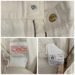 【曜日割引対象外】 カーハート Carhartt 80's 100周年 ペインターパンツ USA製 カーゴパンツ ホワイト 34×30サイズ 201MB-1133 VB