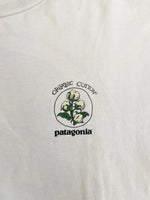 パタゴニア PATAGONIA 90s Vintage USA製 ヴィンテージ オーガニックコットン プリントTシャツ  XL Tシャツ ホワイト LLサイズ 101MT-4709