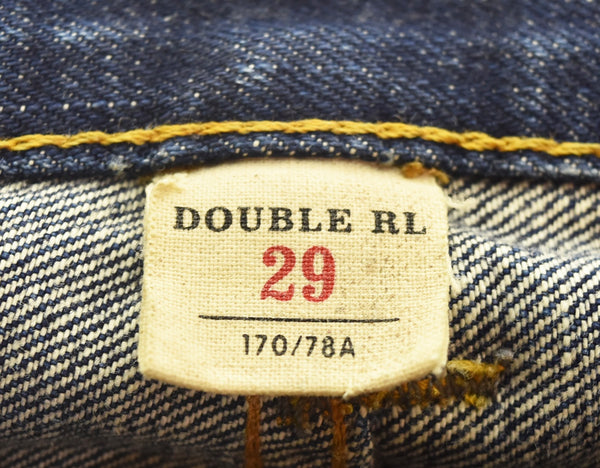 ダブルアールエル RRL SLIM FIT SELVEDGE DENIM スリムフィット セルビッジ デニム デニム ネイビー 29 103MB-669