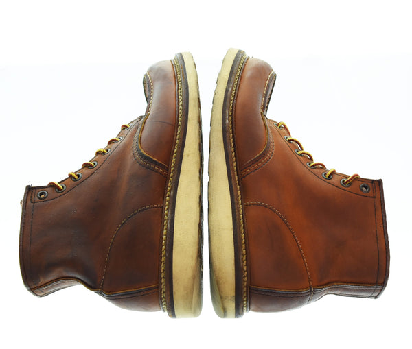 レッドウィング RED WING 6 CLASSIC MOC 6インチ クラシックモック MADE IN USA  1907 メンズ靴 ブーツ ワーク ブラウン 8 1/2 26.5cm 103S-1239