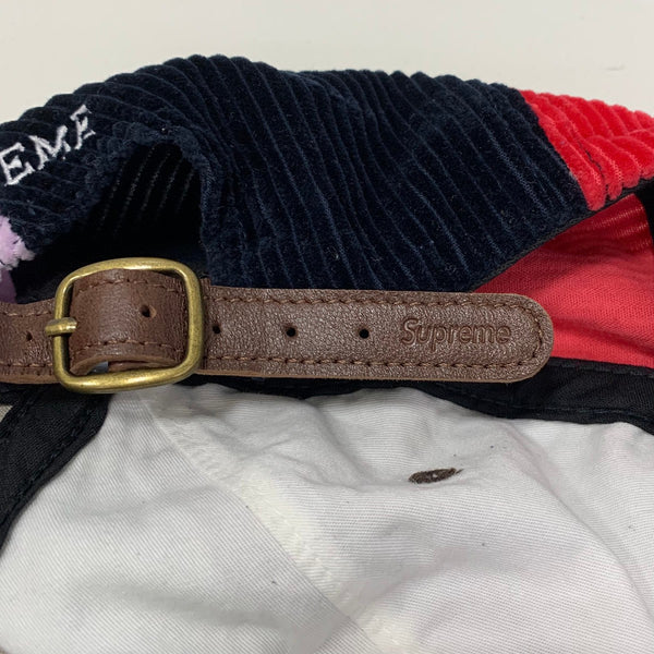 【中古】シュプリーム SUPREME 24FW Corduroy S logo 6-panel Multi Color 帽子 メンズ帽子 キャップ マルチカラー 201goods-577