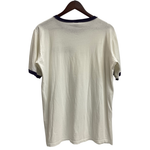 【曜日割引対象外】 チャンピオン Champion 80's USAFA トリコタグ USA製 リンガー Tシャツ ホワイト Lサイズ 201MT-4064 VB