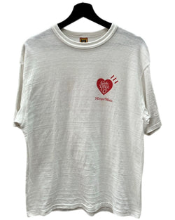ヒューマンメイド HUMAN MADE × Girls Don’t Cry ガールズ ドント クライ VALENTIN'S DAY T-SHIRT バレンタイン Tシャツ Tシャツ プリント ホワイト Lサイズ 104MT-1732