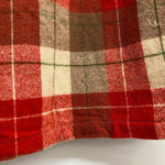 【曜日割引対象外】 ペンドルトン PENDLETON 50's オープンカラー ウール チェックシャツ 長袖シャツ レッド Mサイズ 201MT-3853 VB