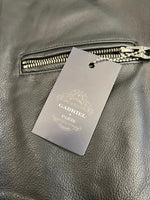 ガブリエルパリ GABRIEL PARIS レザージャケット ライダースジャケット シングルライダース 黒 L ジャケット ブラック 101MT-5228