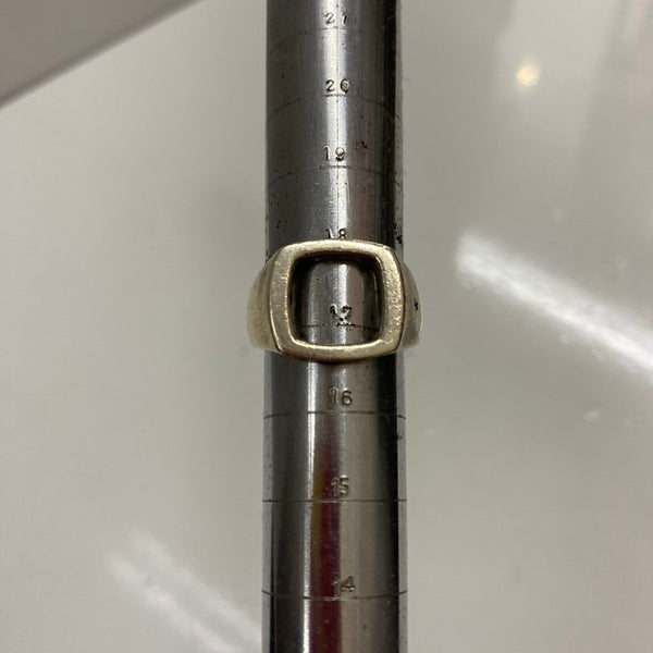【中古】トムウッド TOMWOOD Cushion Open 17号 SILVER 925 メンズジュエリー・アクセサリー 指輪・リング シルバー 201goods-651