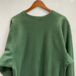 【曜日割引対象外】 チャンピオン Champion 90's リバースウィーブ USA製 カレッジ スウェット グリーン XLサイズ 201MT-4537 VB