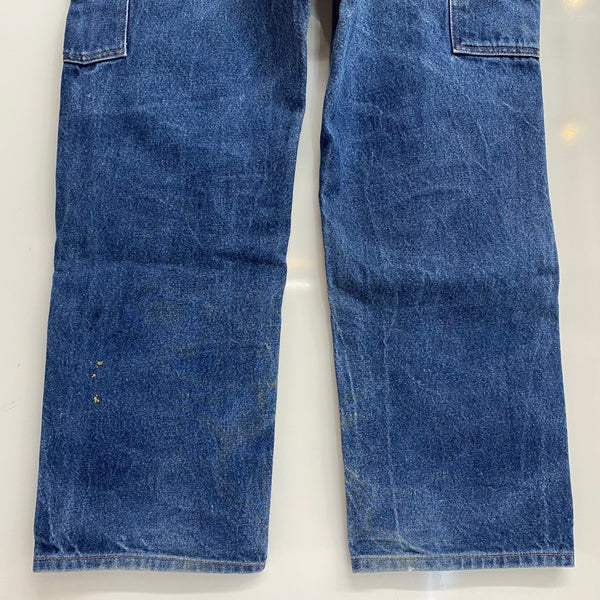 【曜日割引対象外】 カーハート Carhartt デニム ダブルニー ペインター カーゴパンツ ブルー W34サイズ 201MB-1154 VB