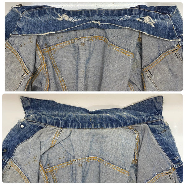 【曜日割引対象外】 リーバイス Levi's 60's 70's 70505 BIG E 4th デニムジャケット ジャケット ブルー 201MT-4345 VB