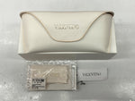 ヴァレンティノ VALENTINO SUNGLASSES サングラス アイウェア アジアンフィット レディース 茶 V601S 眼鏡・サングラス サングラス ロゴ ブラウン 104G-15