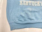 ヴィンテージ vintage 50s 60s ラグラン 脇下ガゼット カレッジ KENTUCKY UNIVERSITY 水色 スウェット プリント ブルー 104MT-1533