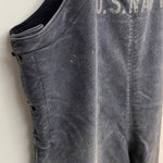 【曜日割引対象外】 ヴィンテージ vintage 40's U.S.NAVY デッキパンツ オーバーオール つなぎ・オーバーオール ネイビー Mサイズ 201MB-849 VB