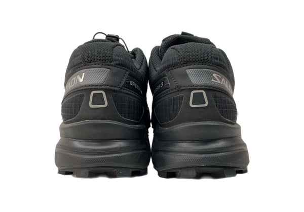 サロモン SALOMON SPEED CROSS 3 スピード クロス Contagrip トレッキング ワイヤー式 アウトドア シューズ 黒 410855 メンズ靴 スニーカー ブラック 27.5cm 104S-884