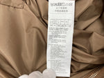マックスマーラ Max Mara エス 'S ナイロン NYLON ロング丈 マキシ丈 フーディ フロントジップ ダブルジップ ウエストマーク BROWN 茶色 902603986 コート ブラウン SIZE38 104LT-220