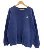 アディダス adidas TEAM 90s ヴィンテージ Vintage 紺 USA製 XL スウェット ネイビー LLサイズ 101MT-3477