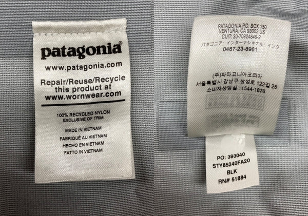 パタゴニア Patagonia 20AW TORRENTSHELL 3L MOUNTAIN PARKA トレントシェル マウンテン パーカー ジップアップ アウター ジャケット 黒 85240FA20 ジャケット ロゴ ブラック Lサイズ 104MT-2246