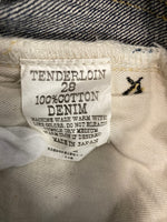 テンダーロイン TENDERLOIN セルビッチ シンチバック デニムパンツ ジーンズ ジーパン インディゴ デニム ネイビー 28インチ 101MB-557