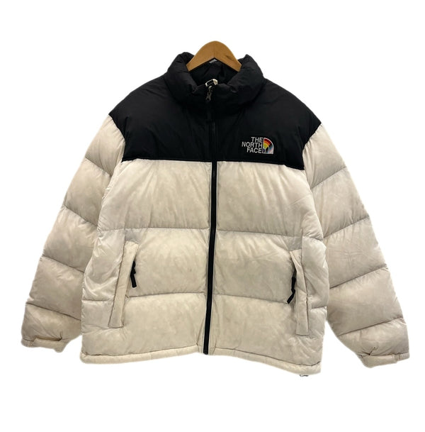 ノースフェイス THE NORTH FACE 1996 RETRO NUPTSE PRIDE JACKET レトロ ヌプシ ダウンジャケット ホワイト/ブラック NF0A7QKW XL ジャケット ホワイト LLサイズ 101MT-5096