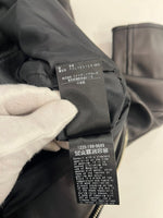 ユナイテッドアローズ UNITED ARROWS BEAUTY＆YOUTH ビューティアンドユース 羊革 シープレザーダブルライダースジャケット ダブルジップ 黒 1225-199-9689 XL ジャケット ブラック 101MT-5432