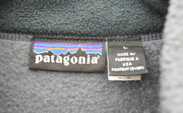 パタゴニア PATAGONIA 90年代 USA製ライトウェイト シンチラ スナップT  ジャケット グレー Lサイズ 103MT-1696