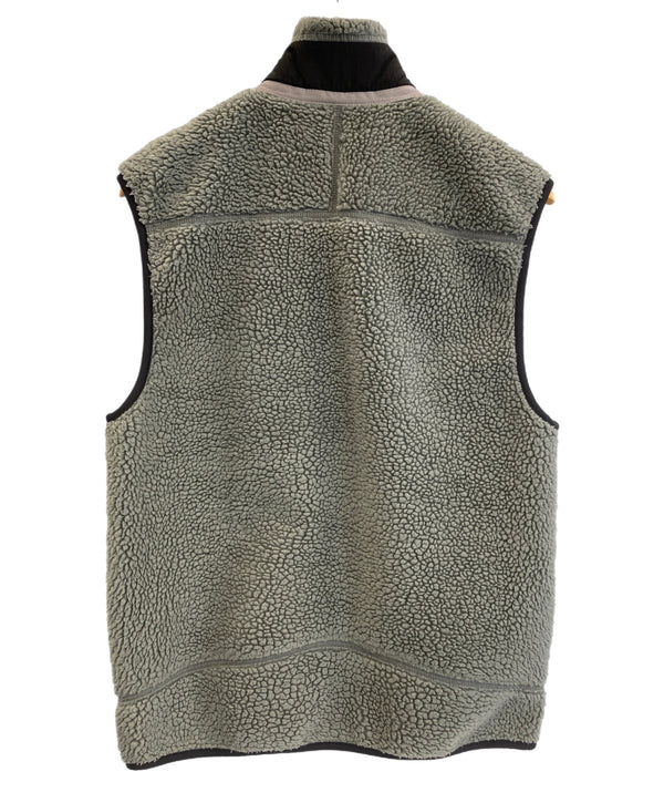 パタゴニア PATAGONIA CLASSIC RETRO-X VEST クラシック レトロX フリースベスト ボア 23047FA11 ベスト カーキ Mサイズ 101MT-3526