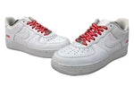 ナイキ NIKE 23年製 × SUPREME シュプリーム AIR FORCE 1 LOW エア フォース ロー AF1 シューズ 白 CU9225-100 メンズ靴 スニーカー ホワイト 25.5cm 104S-1040