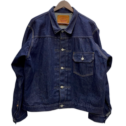 【曜日割引対象外】 リーバイス Levi's LVC 1936 506XXE T-BACK 日本製 赤耳 濃紺 70506-0028 ジャケット ブルー 46サイズ 201MT-4857 VB