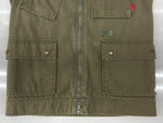 ダブルタップス WTAPS M-3 MILITARY JACKET ミリタリー ジャケット ダブルジップ エルボーパッチ ROKUDENASHI アウター 緑 102GWDT-JKM06 ジャケット ロゴ カーキ Sサイズ 104MT-1781