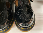 ドクターマーチン Dr.Martens メリージェーン パテントレザー MARY JANE PATENTLAMPER ダブルストラップ ステッチ ハート BLACK 黒 22494001 レディース靴 その他 ブラック EU37 104S-734