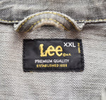 リー Lee ライダー ジャケット スリム  RIDER JACKET SLIM ブラック デニム BLACK DENIM 先染め  XXL ジャケット ブラック 103MT-3495