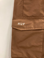 ハフ HUF ナイロン カーゴパンツ 茶 カーゴパンツ ブラウン Mサイズ 101MB-510