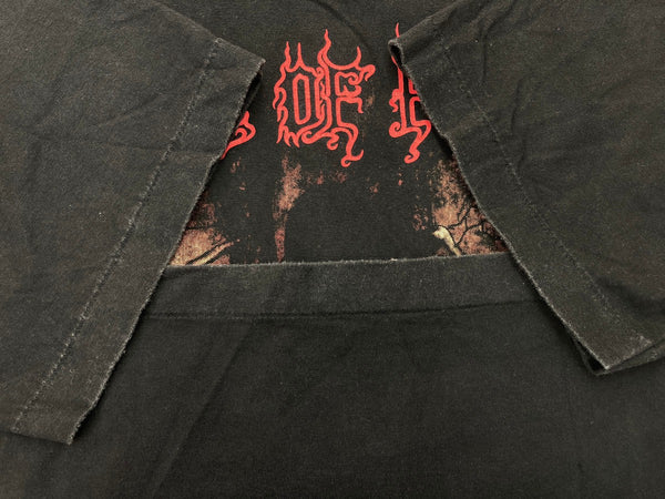 バンド band Cradle Of Filth クレイドル・オブ・フィルス 音楽T バンT THE ROXX 黒 Tシャツ プリント ブラック Lサイズ 104MT-1852