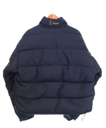 US US古着 80s Woods リップストップ中綿ジャケット Made in CANADA 短丈 ボックスシルエット 80's カナダ製 ジャケット ブラック 103MT-3008