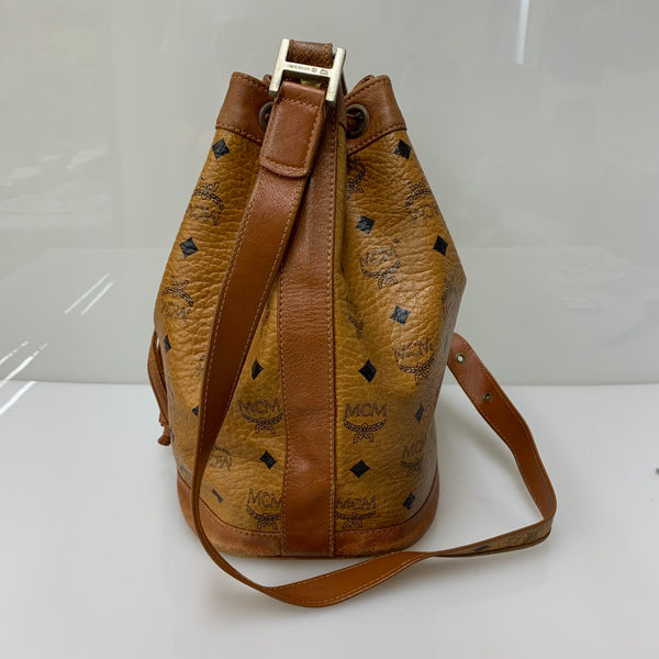 エムシーエム MCM 巾着バッグ ショルダーバッグ バッグ レディースバッグ ショルダーバッグ・メッセンジャーバッグ ブラウン 201goods-737