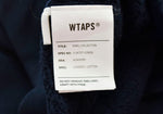 ダブルタップス WTAPS 21AW ACADEMY HOODED アカデミー フーデッド スウェット パーカー  212ATDT-CSM29 3 パーカ ネイビー 103MT-1077