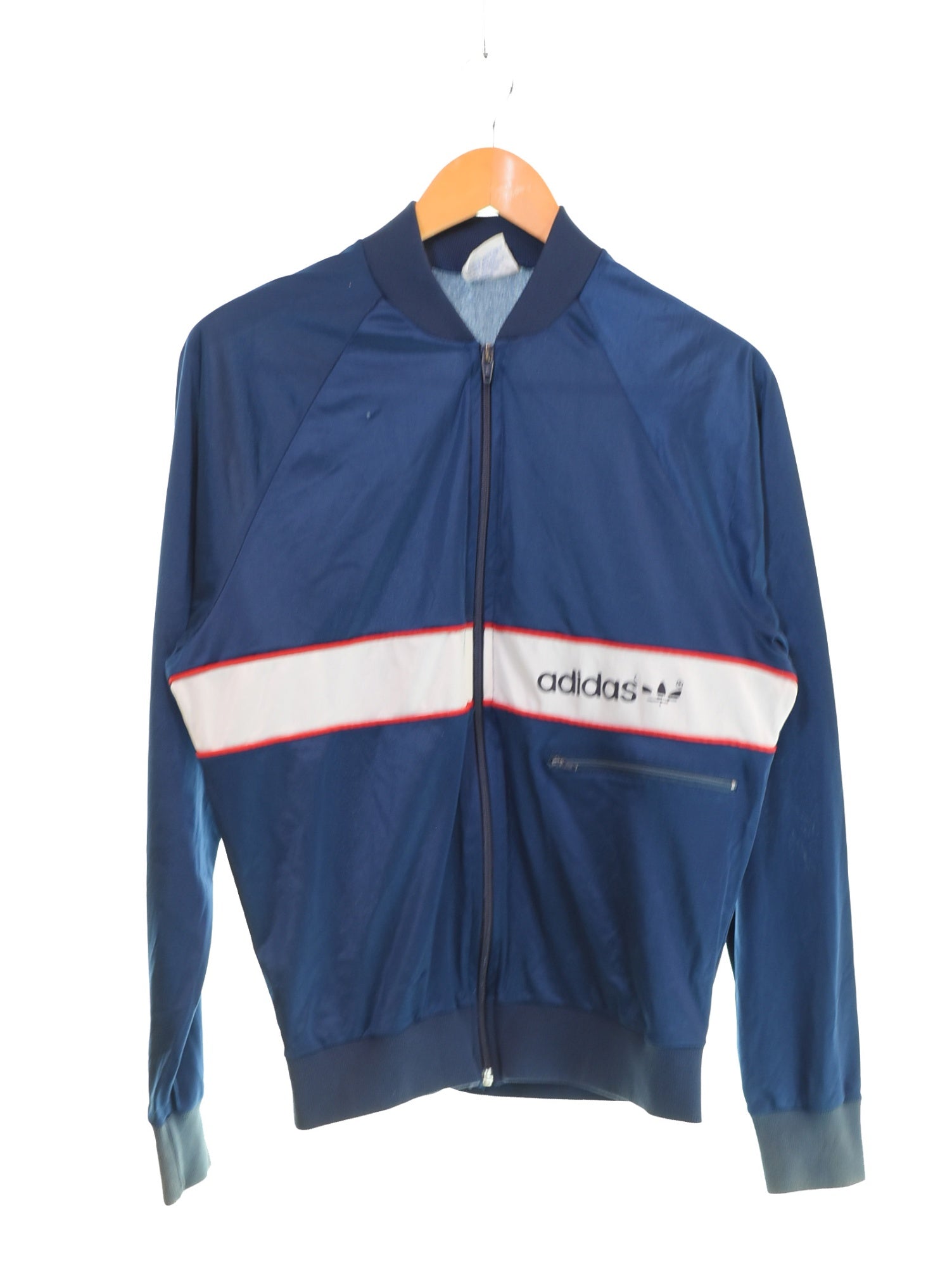 adidas made in USA トラックジャージ 70-80s　L アディダス adidas 70s 80s トラックジャケット Made in USA 70's 80's