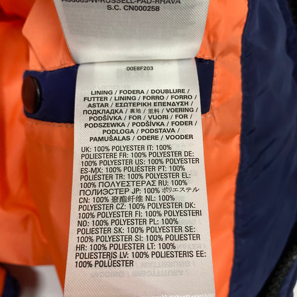 ディーゼル DIESEL W-RUSSELL-PAD 中綿 ジャケット ネイビー Mサイズ 201MT-4563