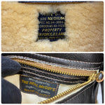 【曜日割引対象外】 リアルマッコイズ THE REAL McCOY'S TYPE D-1 ムートン フライト レザー 94-3084-A ジャケット ブラウン Mサイズ 201MT-3430 VB