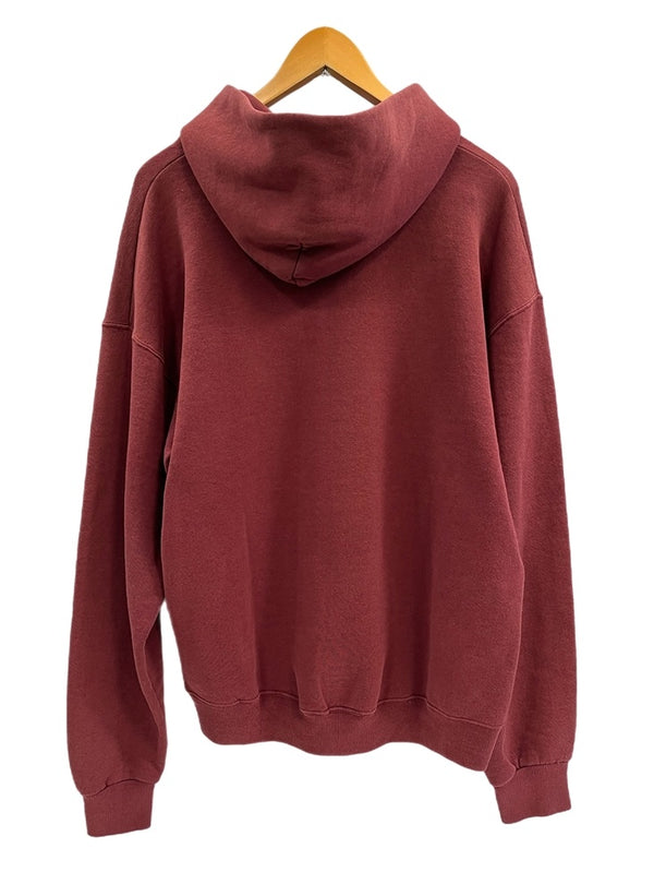 サンタクルーズ SANTA CRUZ 90s～ Vintage ヴィンテージ NHS フーディ パーカー US古着 スケートボード スケボー ストリート パーカ ワインレッド Lサイズ 101MT-4967