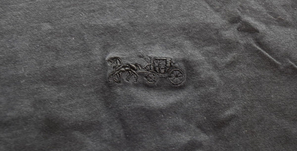 コーチ COACH ホースアンド キャリッジテープ 半袖Tシャツ 黒 79496 Tシャツ ブラック Lサイズ 103MT-2667