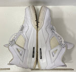 ナイキ NIKE AIR JORDAN 4 RETRO PURE MONEY エアジョーダンレトロ 308497-100 メンズ靴 スニーカー ホワイト 28cmサイズ 201-shoes981