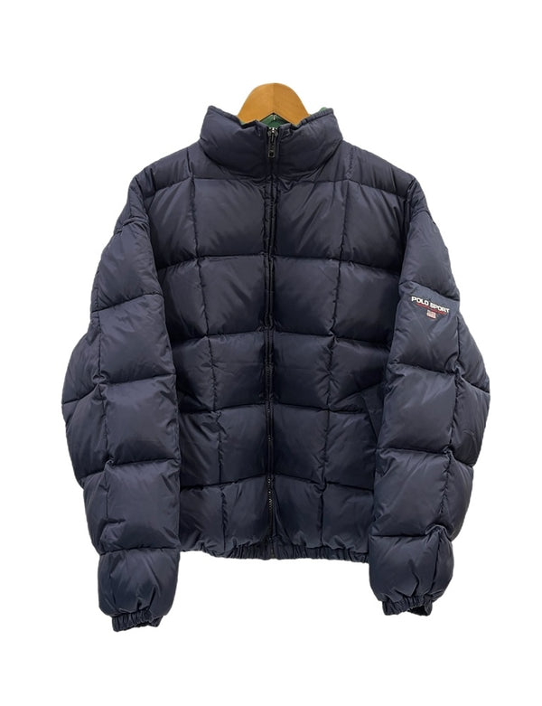 ラルフローレン RalphLauren 90s 90年代 POLO SPORT ポロスポーツ ダウンジャケット 紺 ジャケット ネイビー Lサイズ 101MT-5117