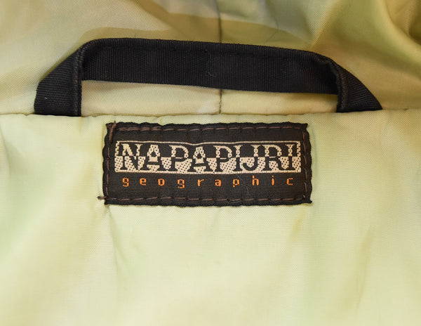 ナパピリ napapijri 90s マウンテンパーカー Made in ITALY 90's リフレクター 中綿 イタリア製 ジャケット マルチカラー LLサイズ 103MT-3522
