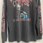 【曜日割引対象外】 ヴィンテージ vintage Cannibal Corpse 15 Year Killing Spree 2003 バンド ロンT ブラック Lサイズ 201MT-3921 VB