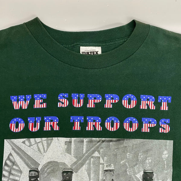 【曜日割引対象外】 ヴィンテージ vintage 90's 00's TULTEX RAGE AGAINST THE MACHINE USA製 Tシャツ グリーン XLサイズ 201MT-3846 VB