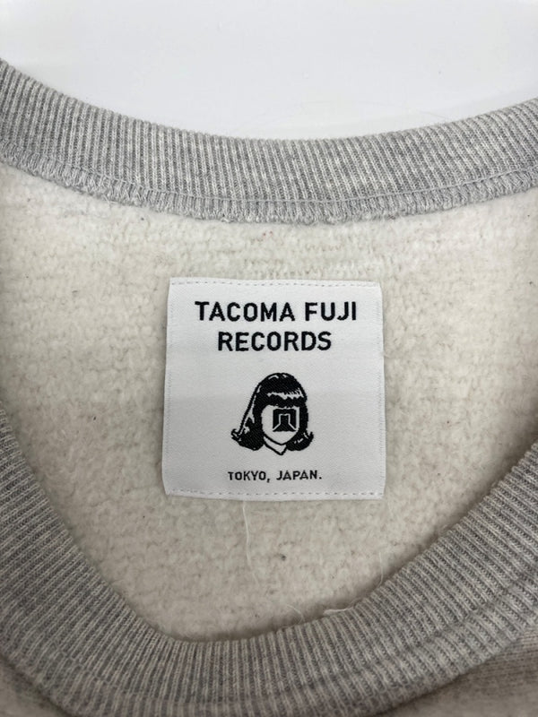 タコマフジレコード TAKOMA FUJI RECORDS LIFETIME SWEATSHIRT スウェットシャツ ジェリー鵜飼 トレーナー 裏起毛 ヘビーオンス 灰 スウェット プリント グレー 104MT-2216