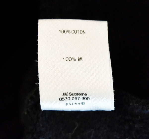 シュプリーム SUPREME COMME des GARCONS SHIRT 18AW Split Box Logo Hooded Sweatshirt ボックスロゴ パーカー 黒 パーカ ロゴ ブラック Mサイズ 103MT-526