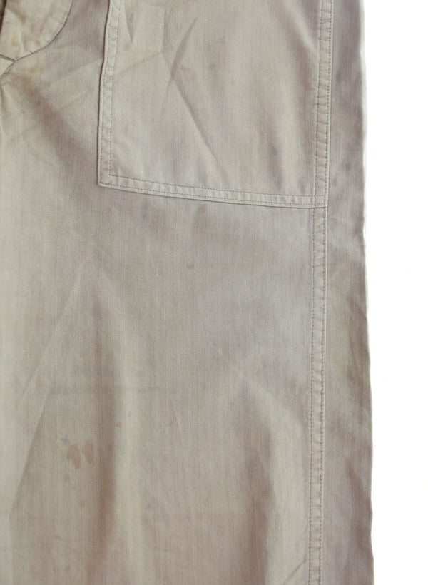 ダブルアールエル RRL 13スター ヘリンボーンツイル ベイカーパンツ HBT カーゴパンツ カーキベージュ 30 103MB-484