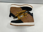ナイキ NIKE Lunar Force 1 High Duckboot Yale Brown/Black/Gold Tone ルナフォース1  ダックブーツ エール ブラウン/ブラック 805899-202 メンズ靴 スニーカー ブラウン 26cm 101sh-1957
